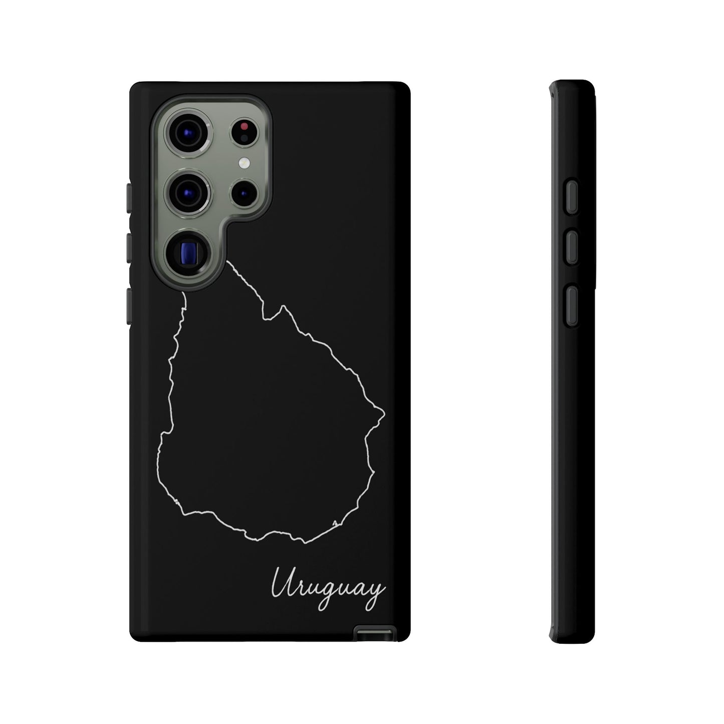 Uruguay Outline Phone Case – Minimal Country Map Tough Case (iPhone, Samsung, Pixel)