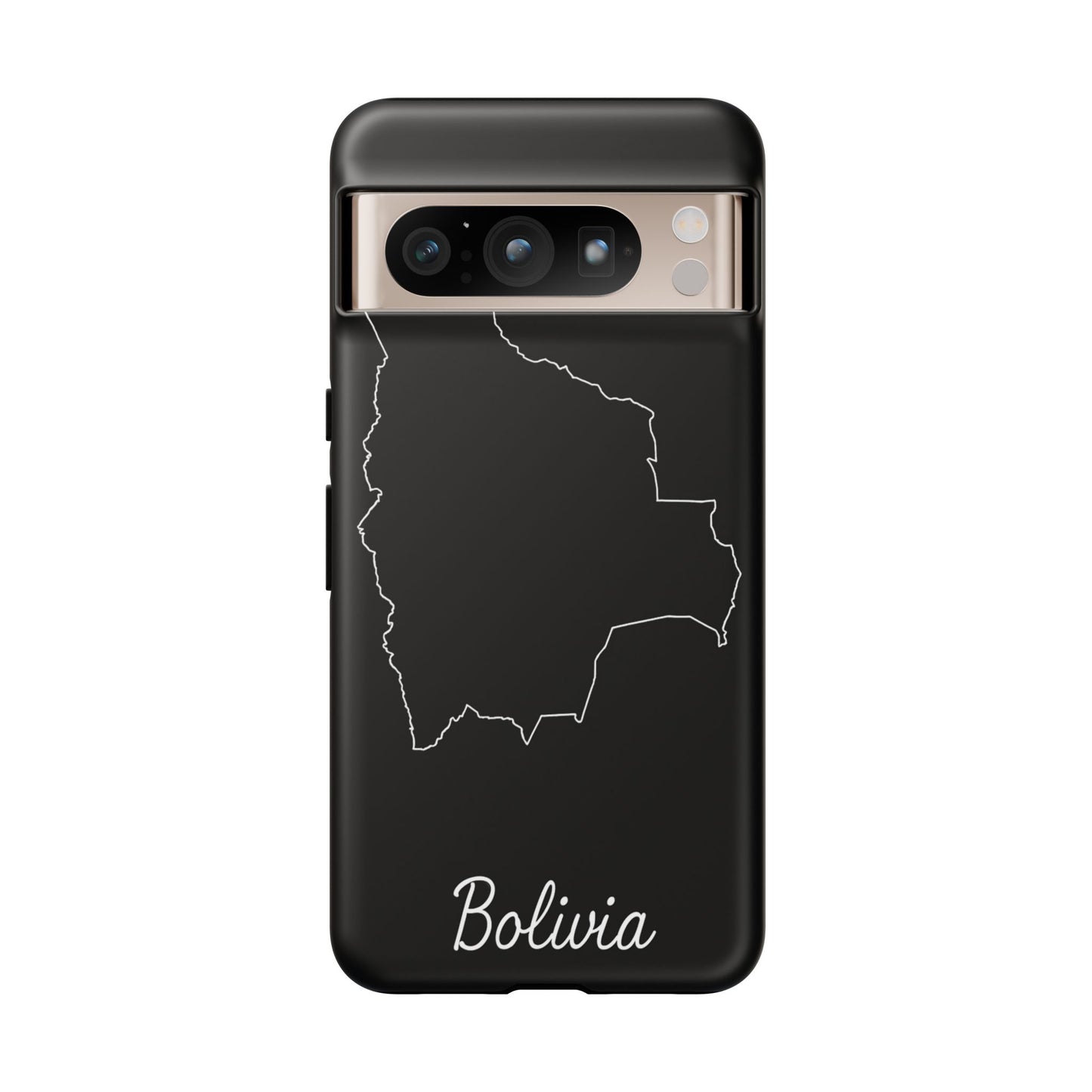 Bolivia Outline Phone Case – Minimal Country Map Tough Cover