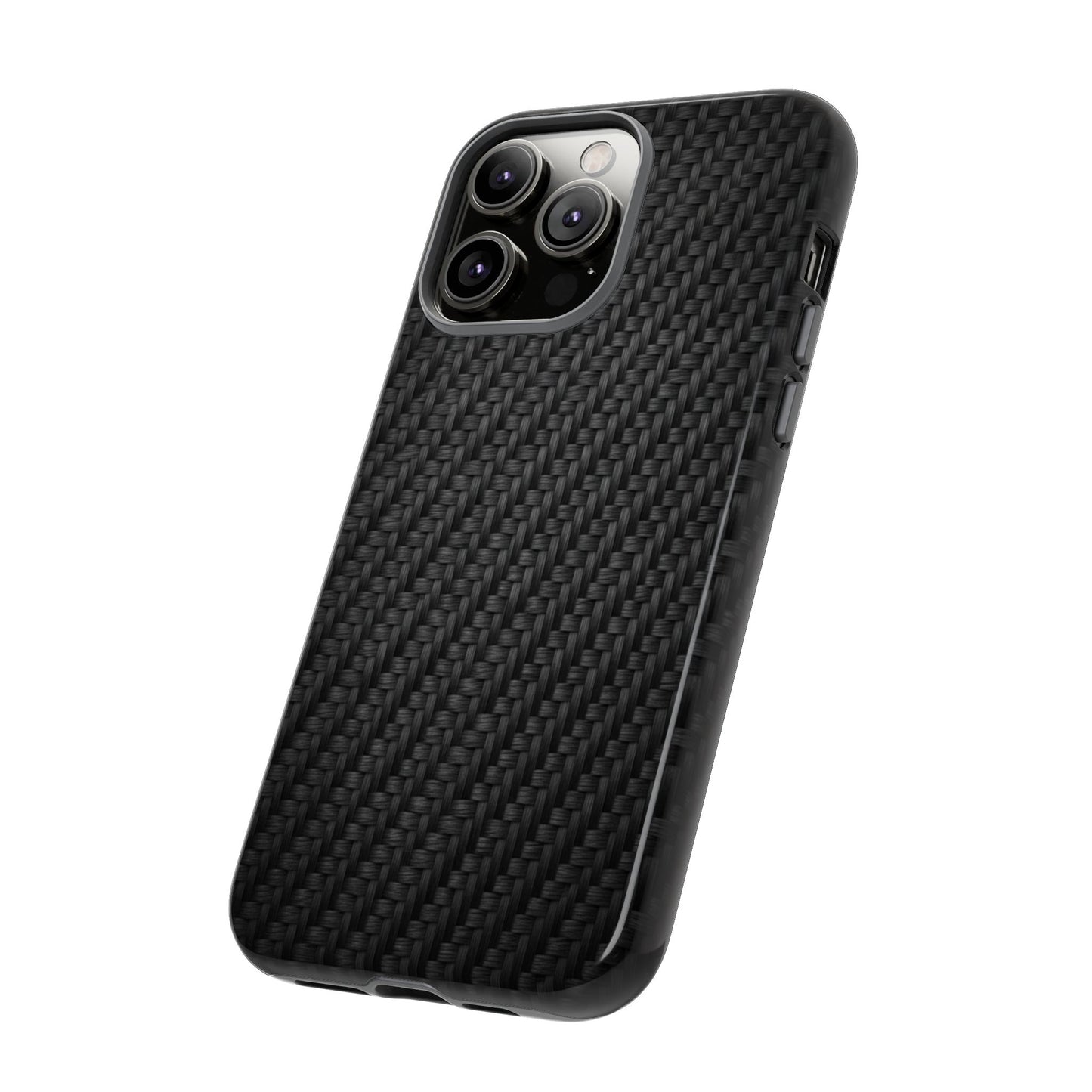 Carbon Fiber Inspired Phone Case – Rugged Slim Protective Tech Case for iPhone & Samsung
