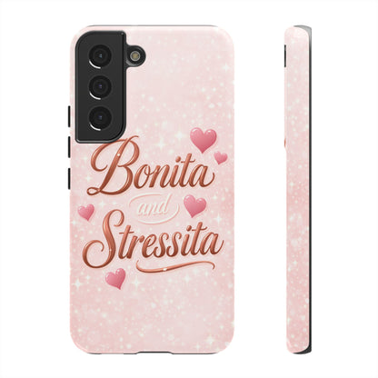 Bonita Stressita Phone Case Cute Latina Aesthetic Pink Coquette Case