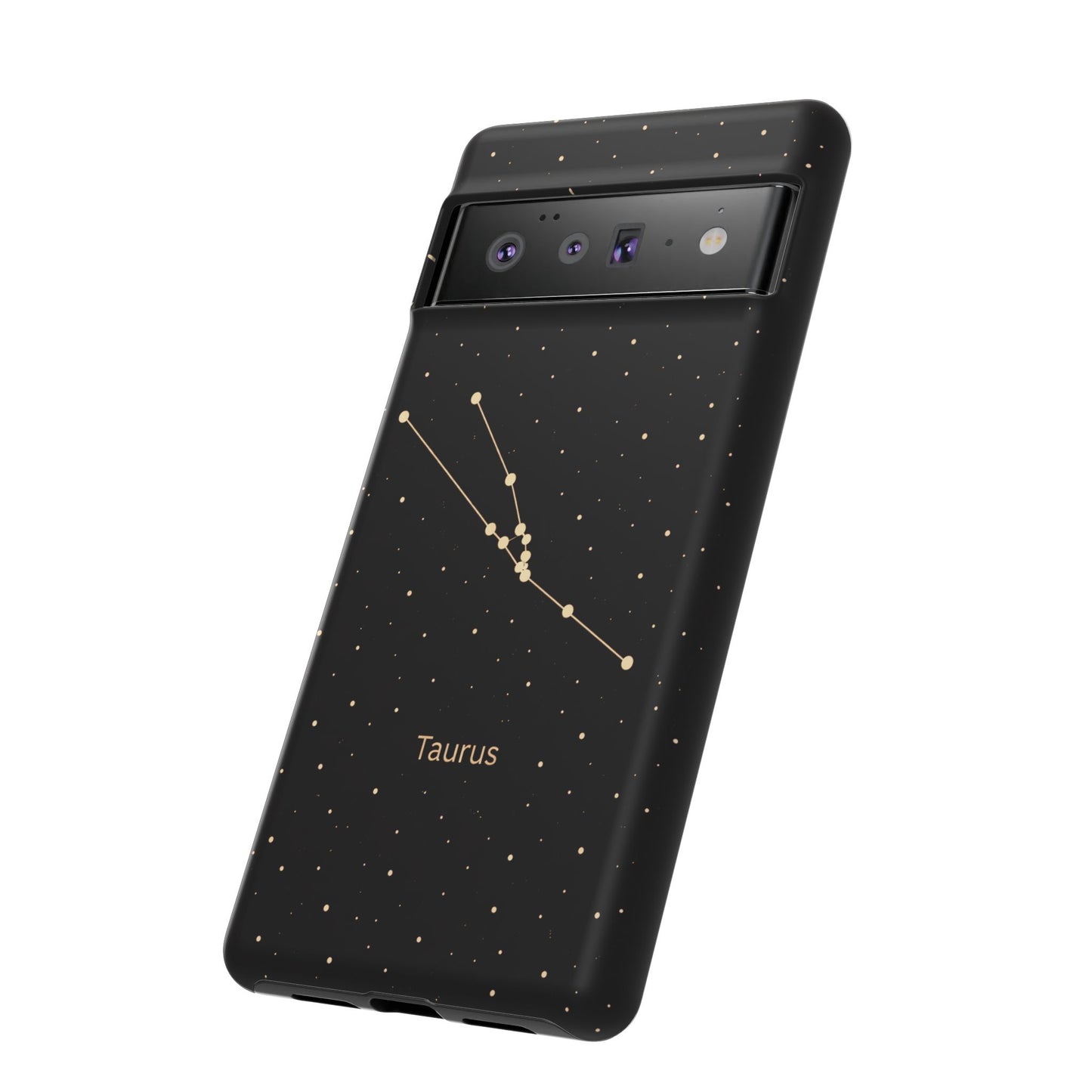 Taurus Zodiac Constellation Phone Case – Luxe Gold Celestial Cover