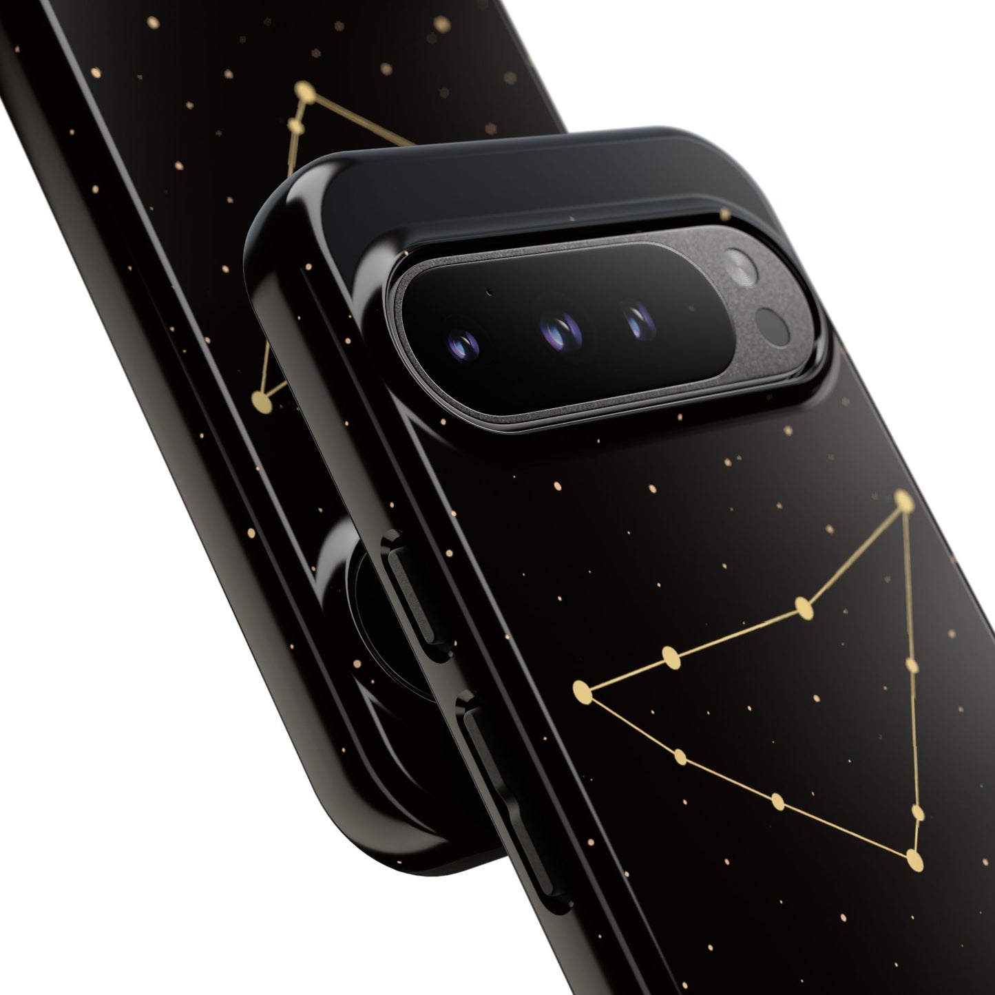 Capricorn Zodiac Constellation Phone Case – Luxe Gold Celestial Cover