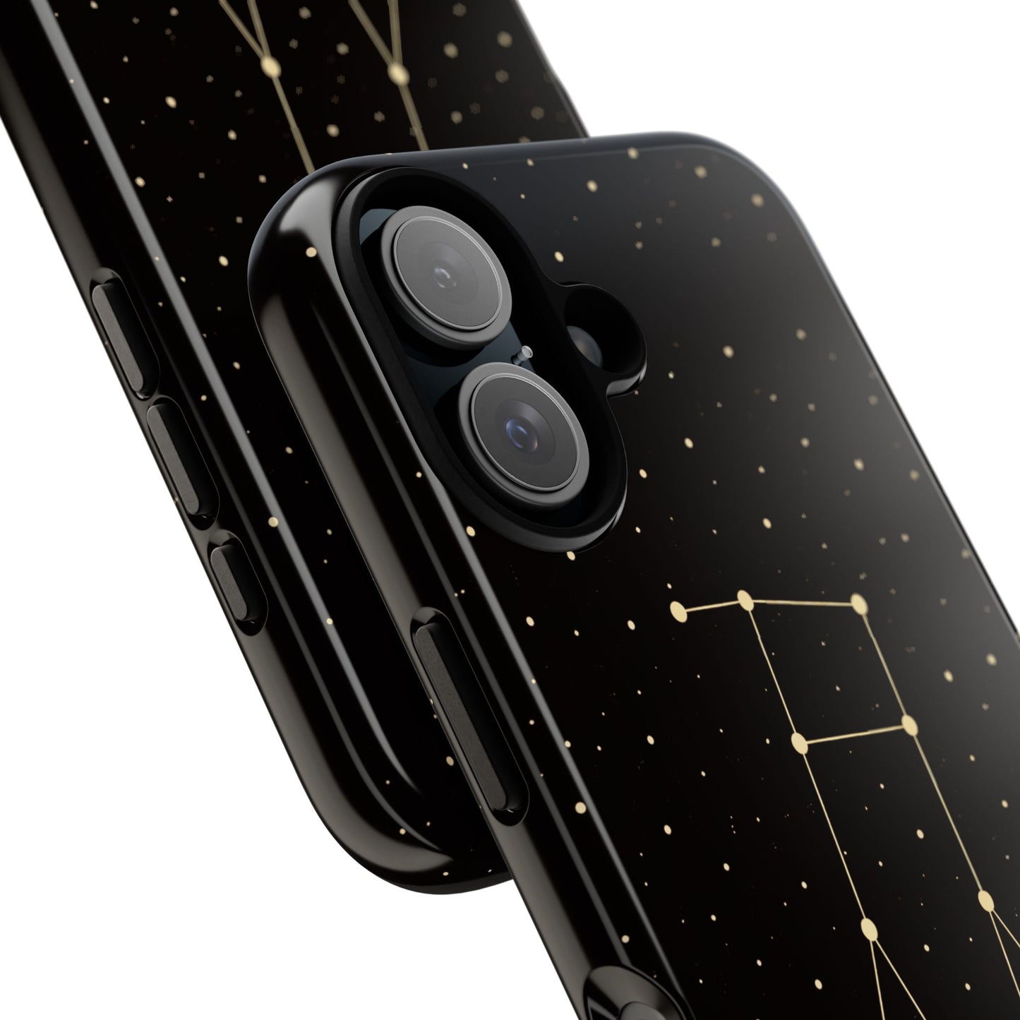 Gemini Zodiac Constellation Phone Case – Luxe Gold Celestial Cover