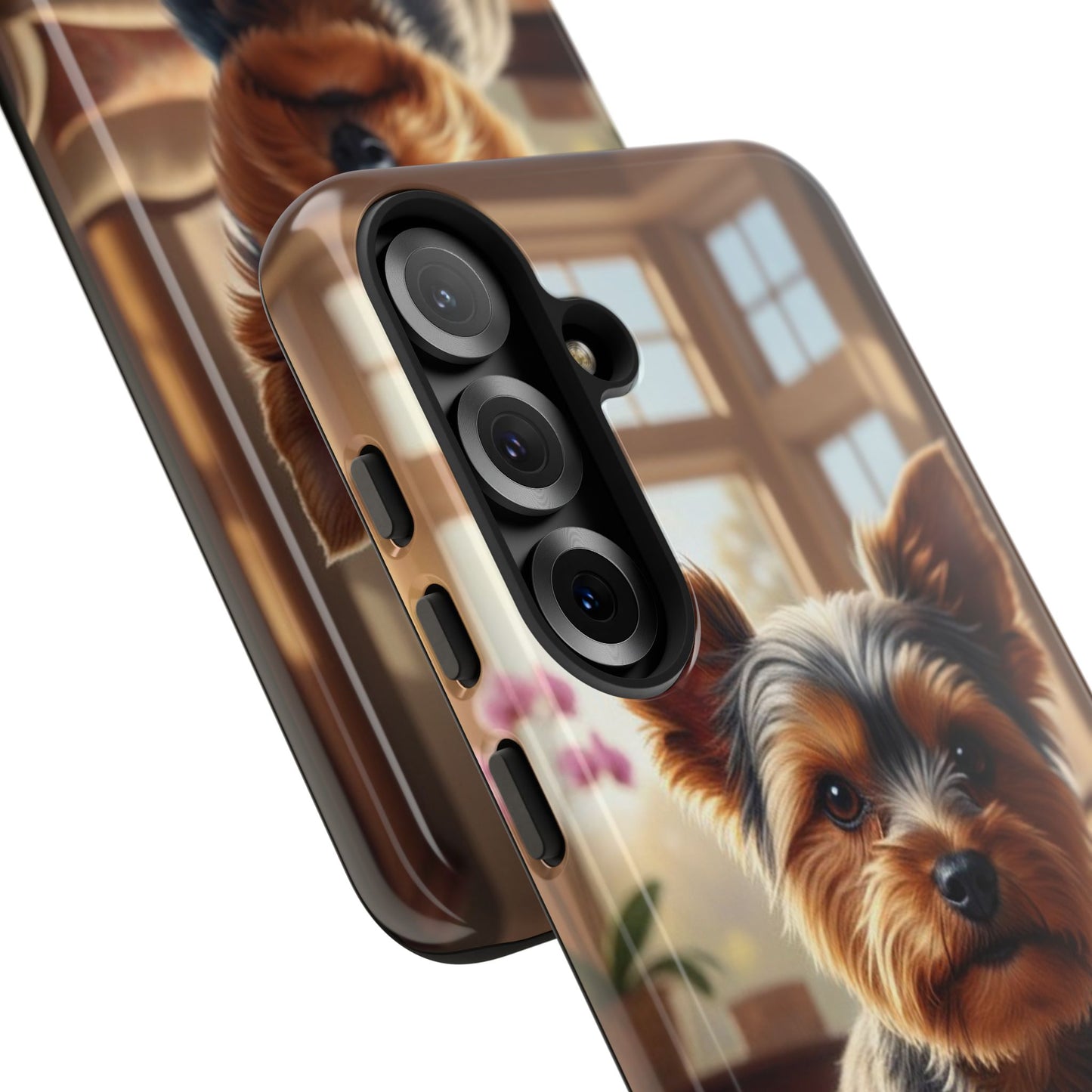 Yorkshire Terrier Phone Case – Cute Yorkie Puppy Tough Case (iPhone, Samsung, Pixel)