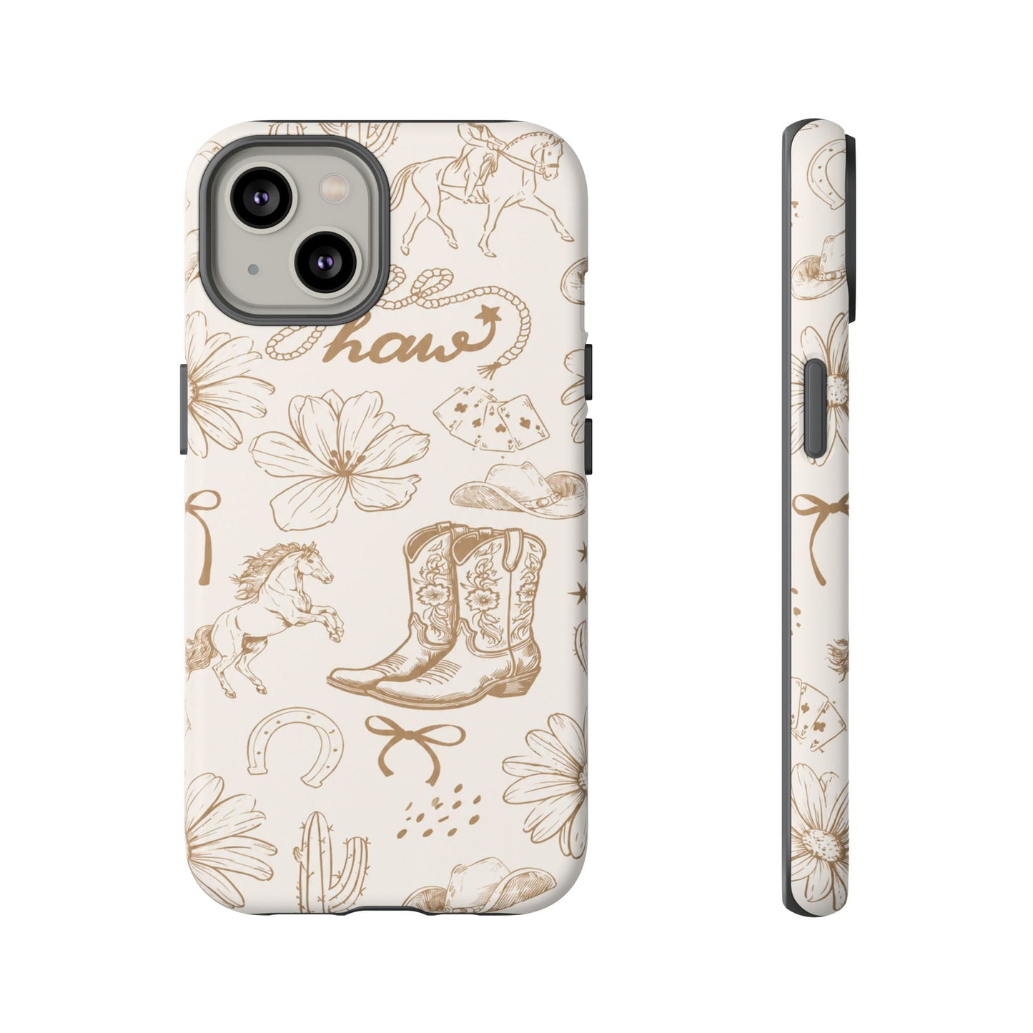 Western Cowgirl Phone Case for iPhone Samsung Galaxy Pixel Tough Case