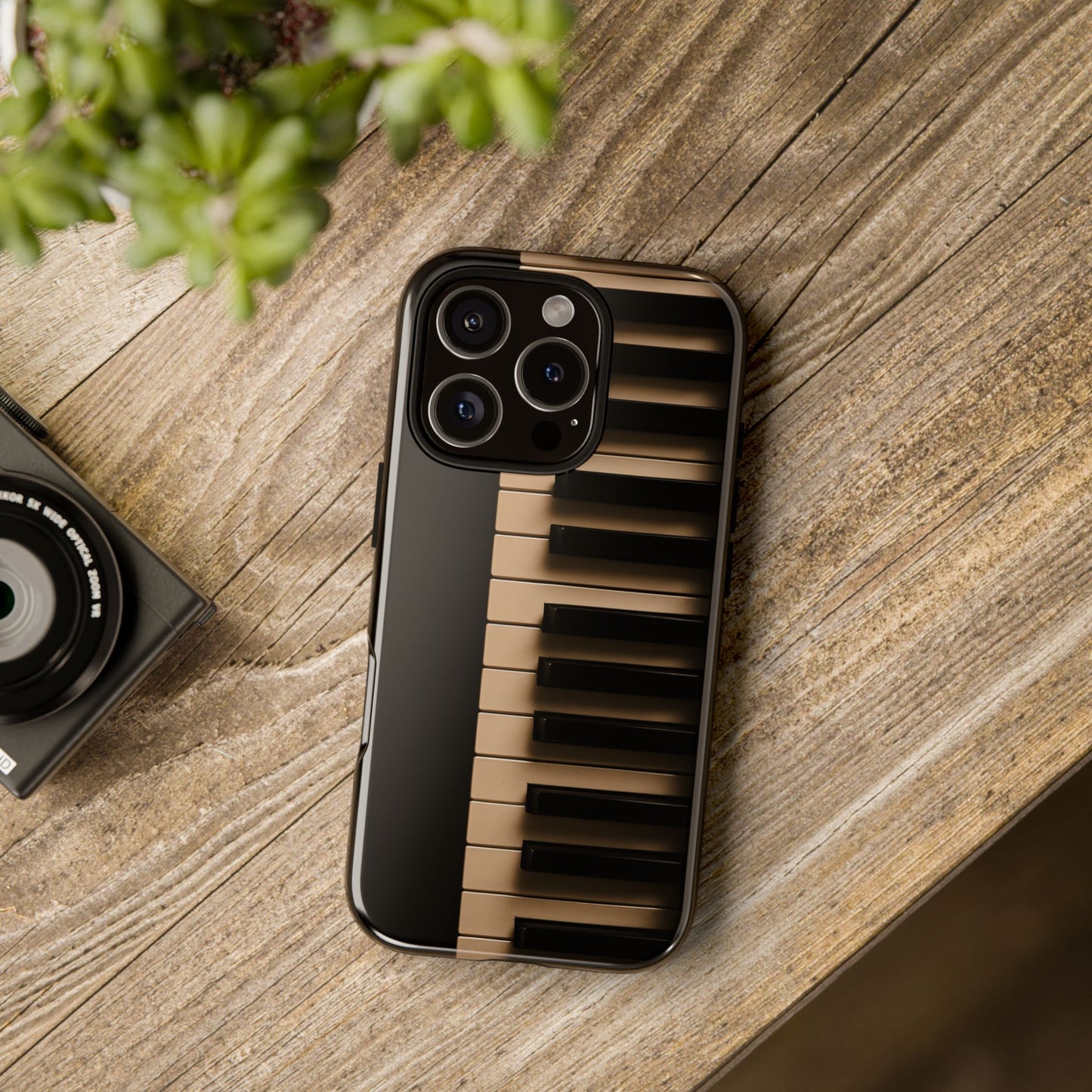 Piano Phone Case – Piano Keyboard Tough Case for Musicians (iPhone, Samsung, Pixel)