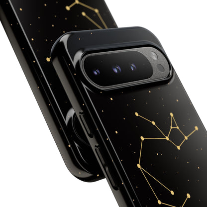 Sagittarius Zodiac Constellation Phone Case – Luxe Gold Celestial Cover
