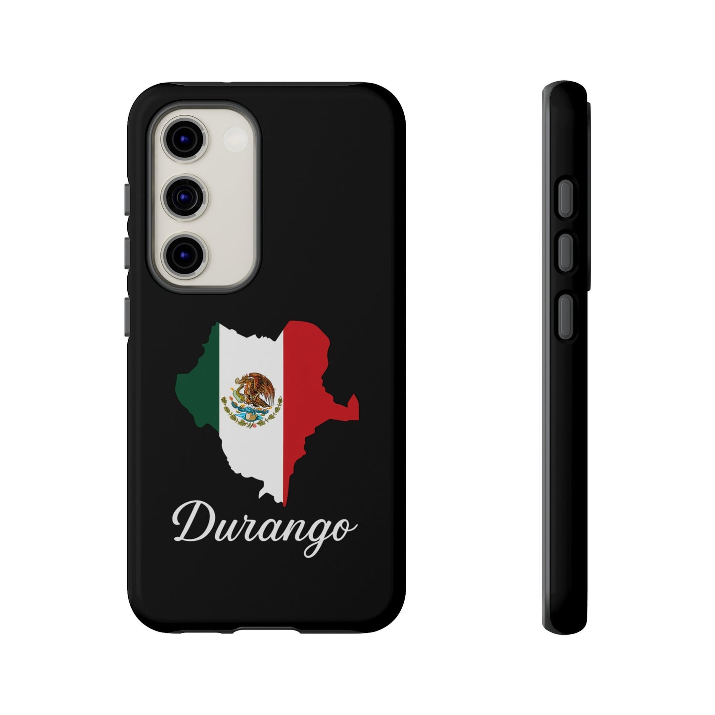 Durango Mexico Flag Map Phone Case | Mexican American Pride Tough Case for iPhone & Samsung