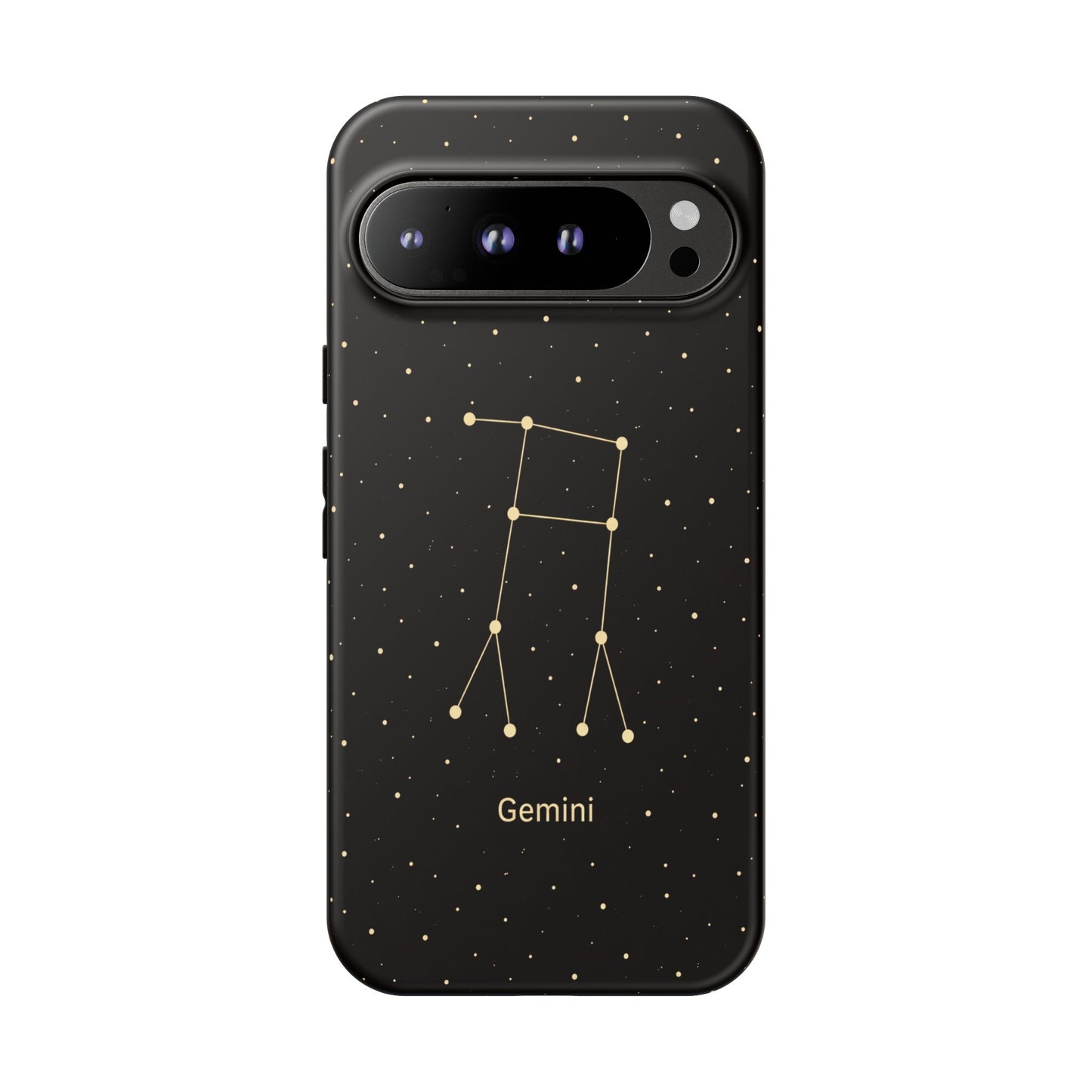 Gemini Zodiac Constellation Phone Case – Luxe Gold Celestial Cover