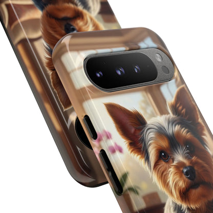 Yorkshire Terrier Phone Case – Cute Yorkie Puppy Tough Case (iPhone, Samsung, Pixel)