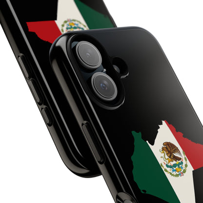 Chiapas Mexico Flag Map Phone Case | Mexican American Pride Tough Case for iPhone & Samsung