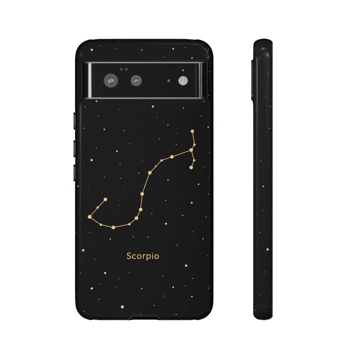 Scorpio Zodiac Constellation Phone Case – Luxe Gold Celestial Cover