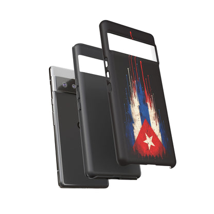 Cuban Flag Phone Case | Cuba Flag Tough Case | Patriotic Cuban Pride iPhone Samsung Protective Cover