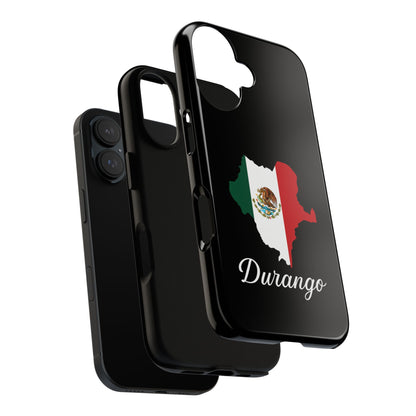 Durango Mexico Flag Map Phone Case | Mexican American Pride Tough Case for iPhone & Samsung