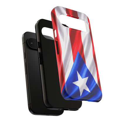 Puerto Rico Flag Phone Case | Boricua Pride Tough Case | Puerto Rican Flag Protective Cover for iPhone & Samsung