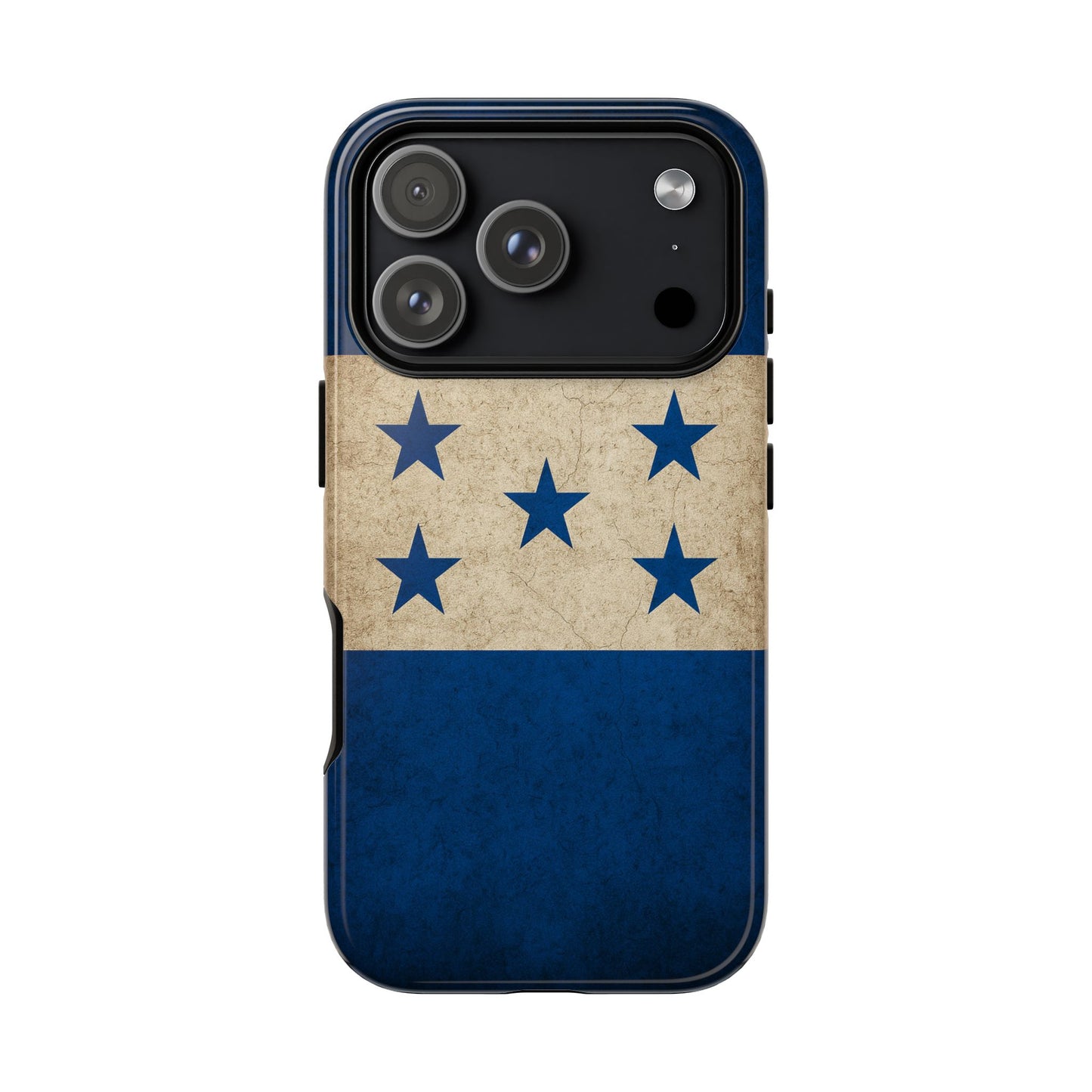 Honduras Flag Phone Case | Vintage Honduran Flag iPhone & Samsung Tough Protective Case