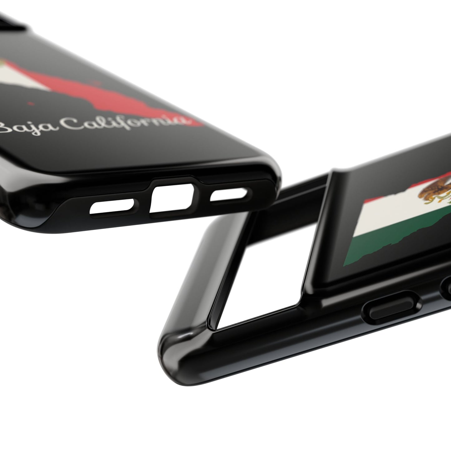 Baja California Mexico Flag Map Phone Case | Mexican American Pride Tough Case for iPhone & Samsung