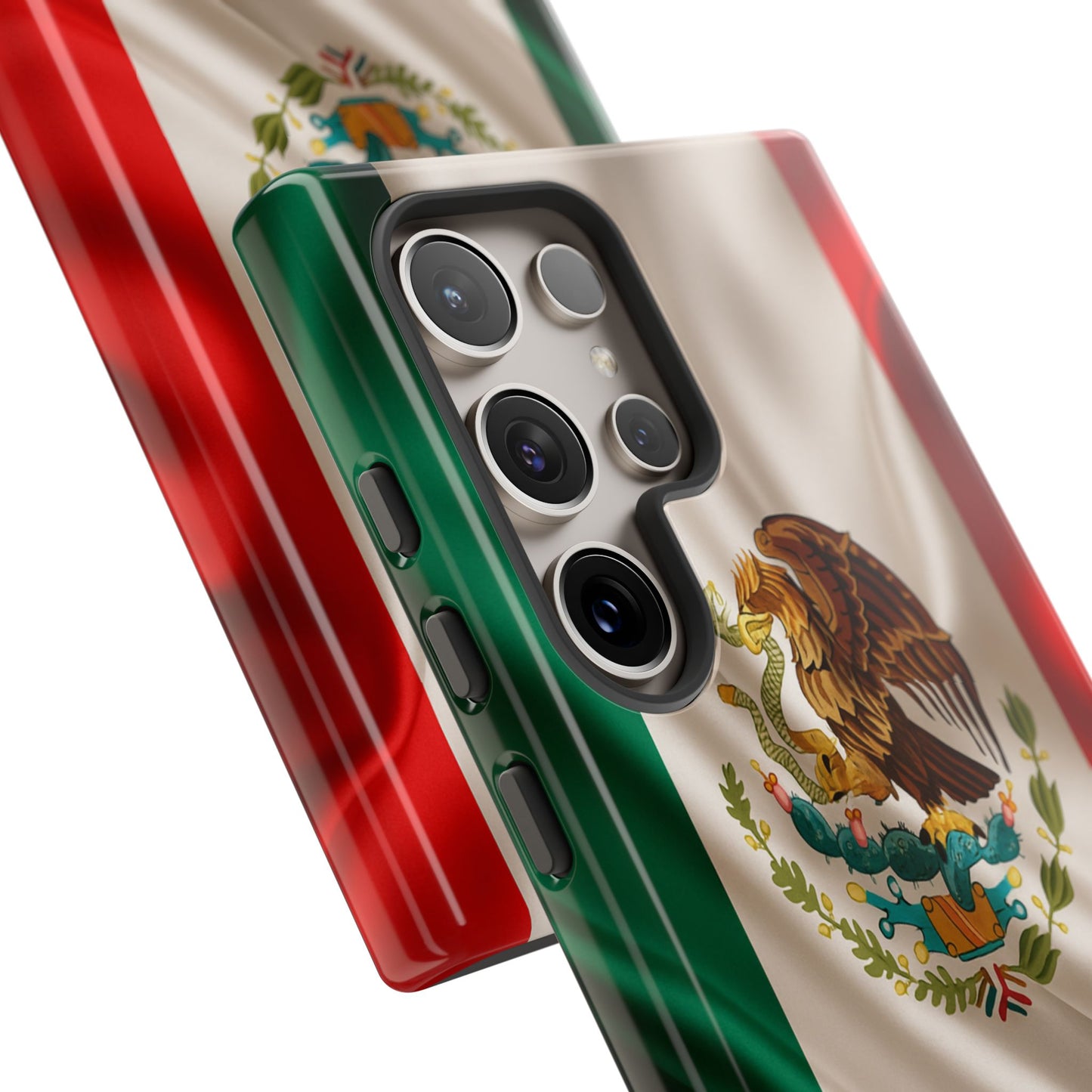Mexico Flag Phone Case | Mexican Pride iPhone & Samsung Case | Tricolor Aesthetic Tough Protective Cover