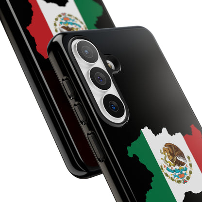 Michoacán Mexico Flag Map Phone Case | Mexican American Pride Tough Case for iPhone & Samsung