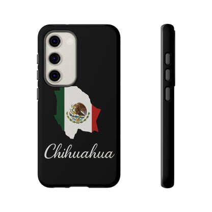 Chihuahua Mexico Flag Map Phone Case | Mexican American Pride Tough Case for iPhone & Samsung