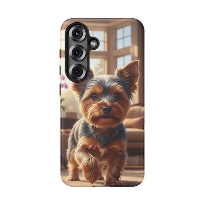 Yorkshire Terrier Phone Case – Cute Yorkie Puppy Tough Case (iPhone, Samsung, Pixel)