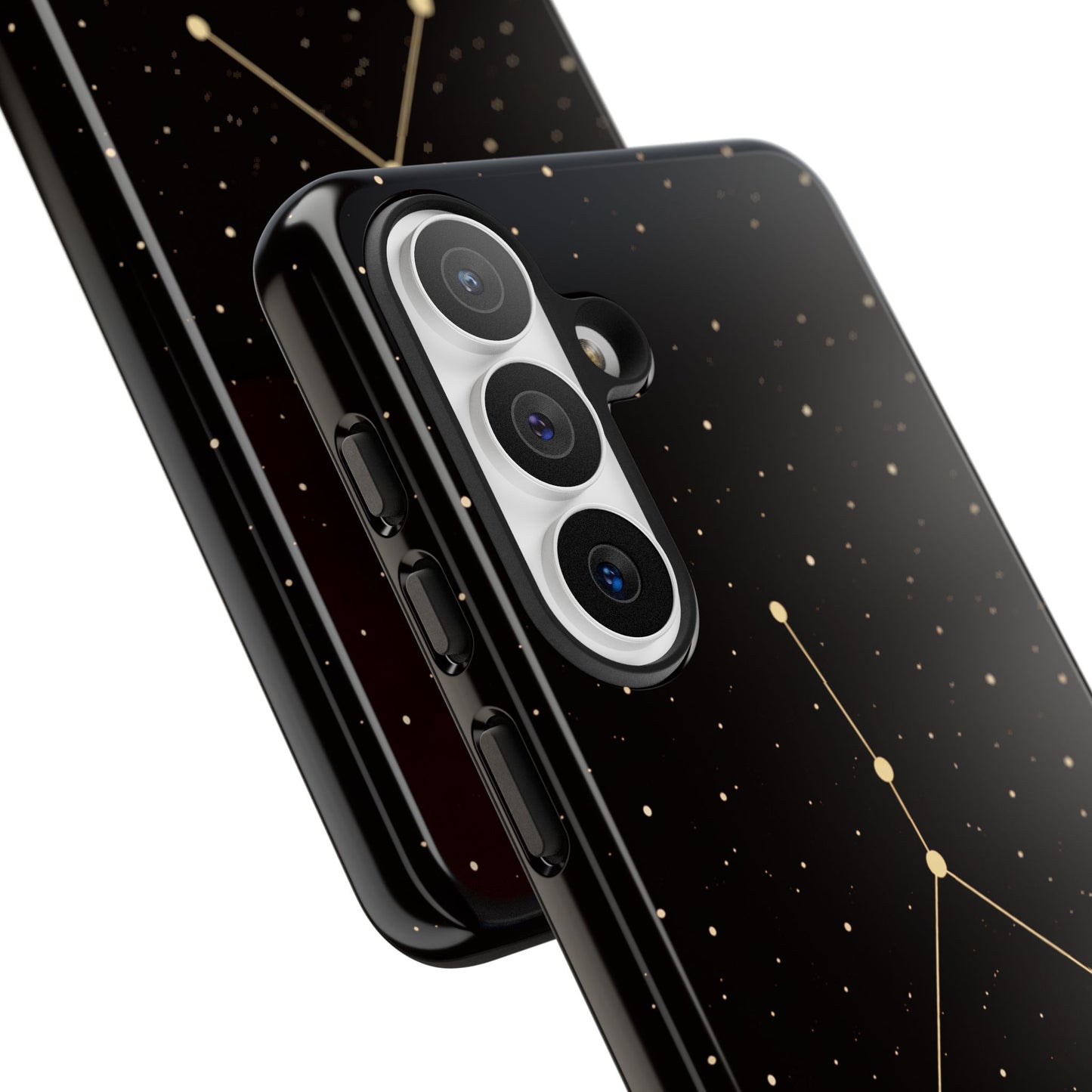 Cancer Zodiac Constellation Phone Case – Luxe Gold Celestial Cover