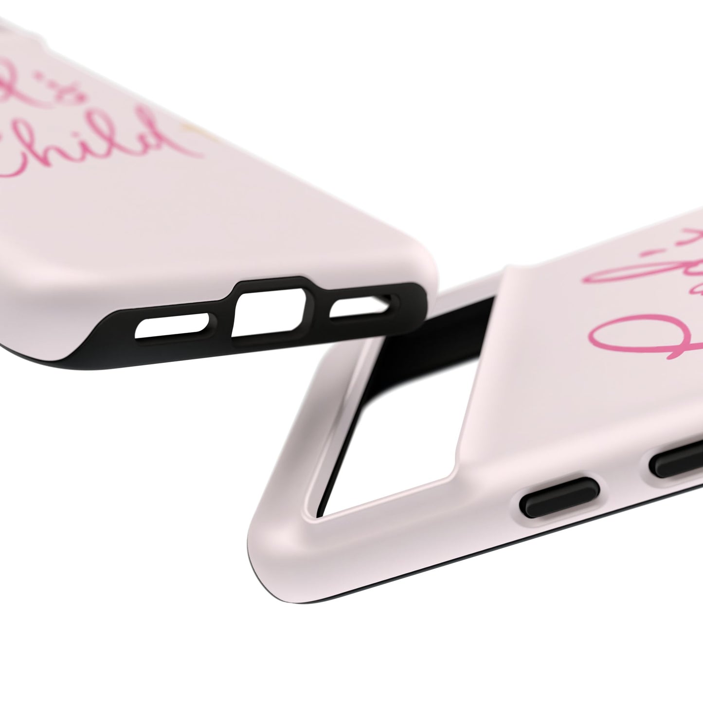 Gods Child Phone Case Christian Pink Aesthetic Tough iPhone Case