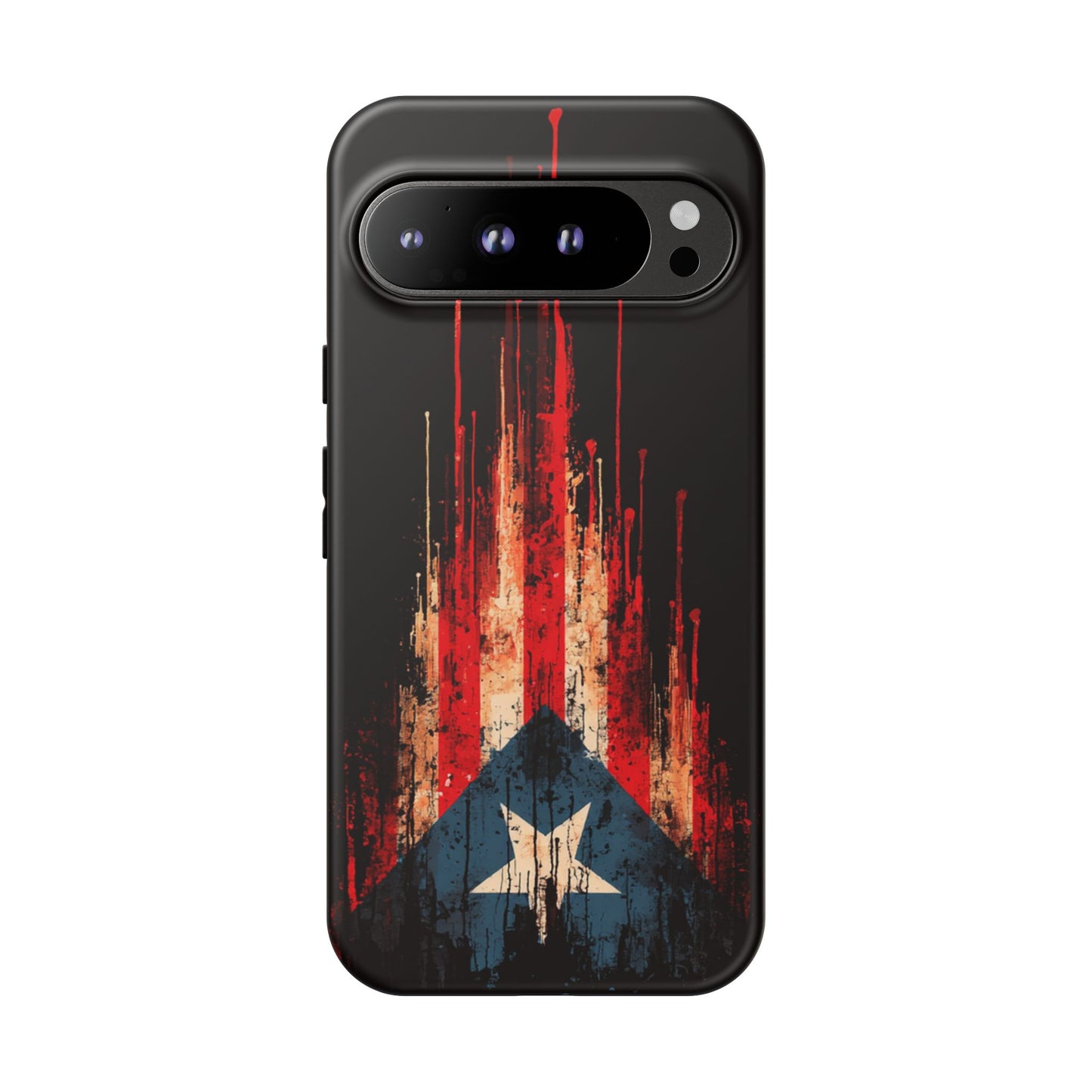 Puerto Rico Flag Phone Case | Distressed Puerto Rican Flag Tough Case | Boricua Pride Protective iPhone Samsung Cover