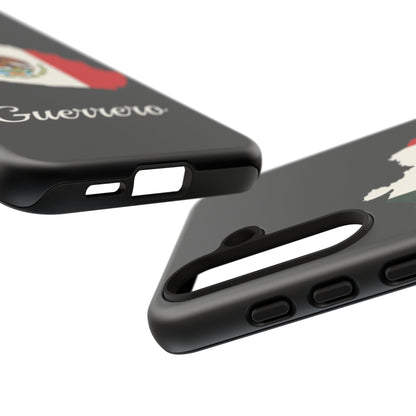 Guerrero Mexico Flag Map Phone Case | Mexican American Pride Tough Case for iPhone & Samsung