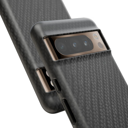 Carbon Fiber Inspired Phone Case – Rugged Slim Protective Tech Case for iPhone & Samsung