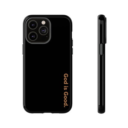 God Is Good Phone Case Minimal Aesthetic Christian Tough Cover