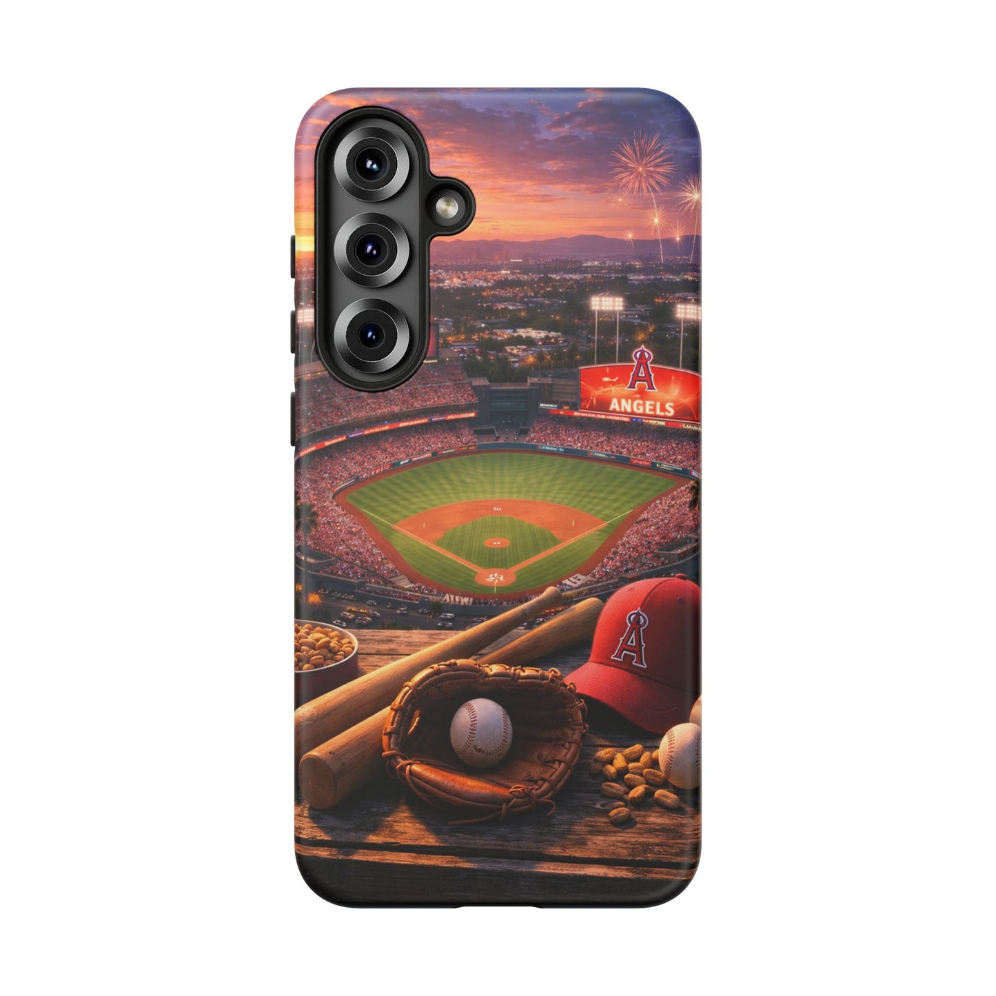 Baseball Stadium Phone Case Sports Fan Ballpark Game Day Tough Case