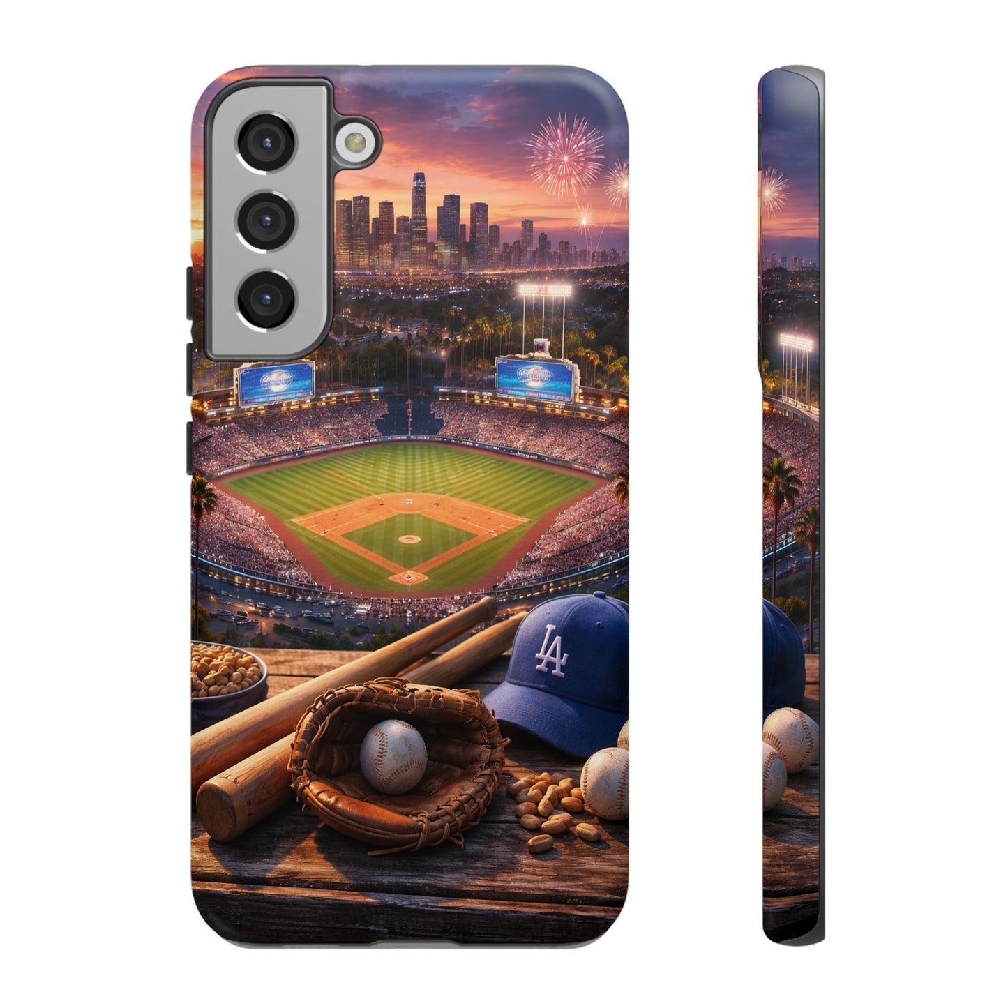 Baseball Sunset Stadium Phone Case LA Game Day Sports Aesthetic Case