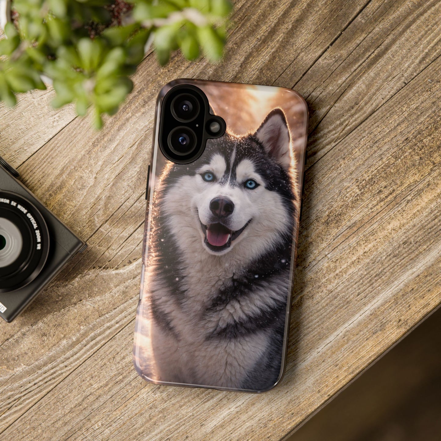 Siberian Husky Tough Phone Case | Blue Eyes Dog Cover Protective iPhone Case
