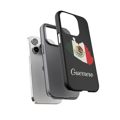 Guerrero Mexico Flag Map Phone Case | Mexican American Pride Tough Case for iPhone & Samsung