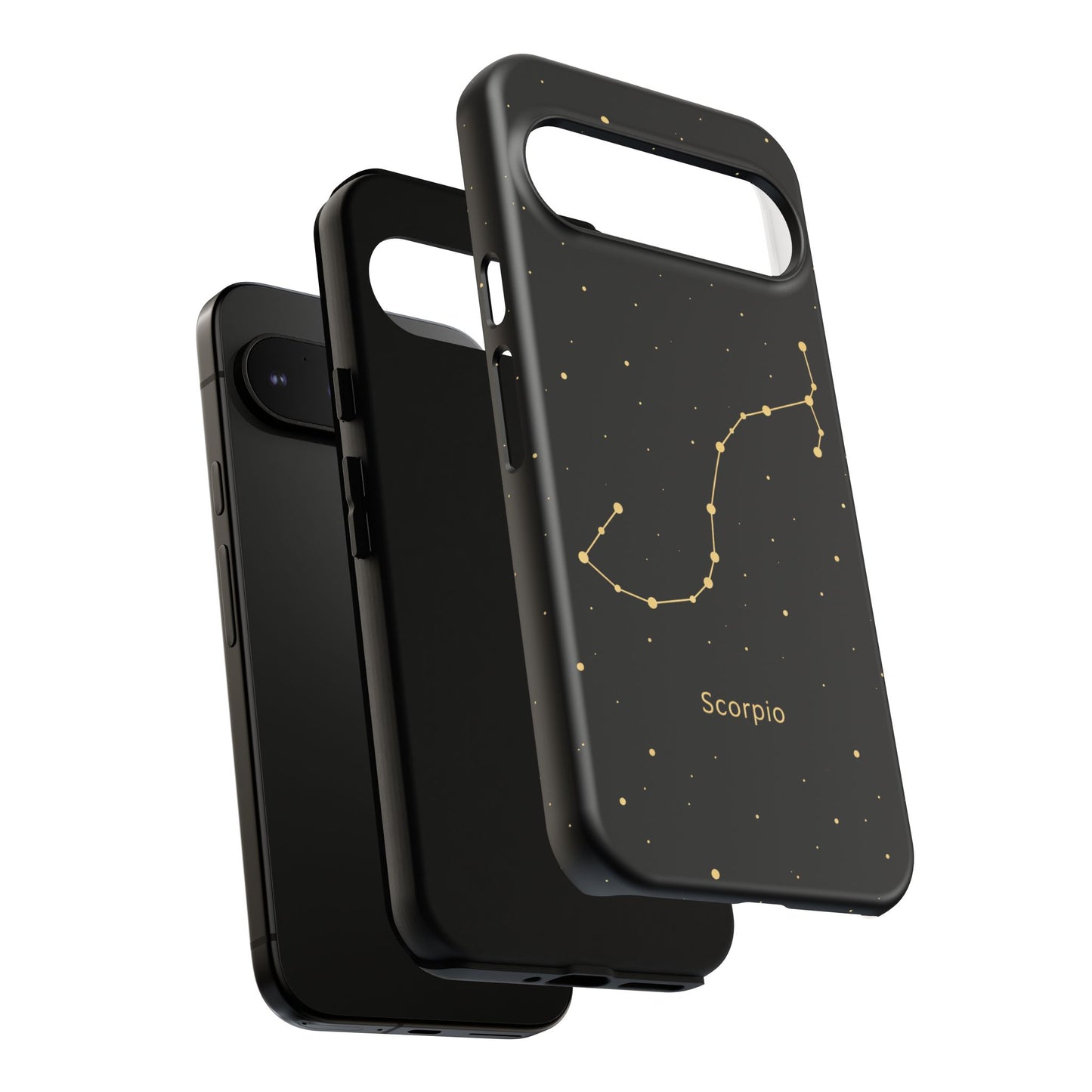 Scorpio Zodiac Constellation Phone Case – Luxe Gold Celestial Cover