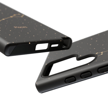 Pisces Zodiac Constellation Phone Case – Luxe Gold Celestial Cover