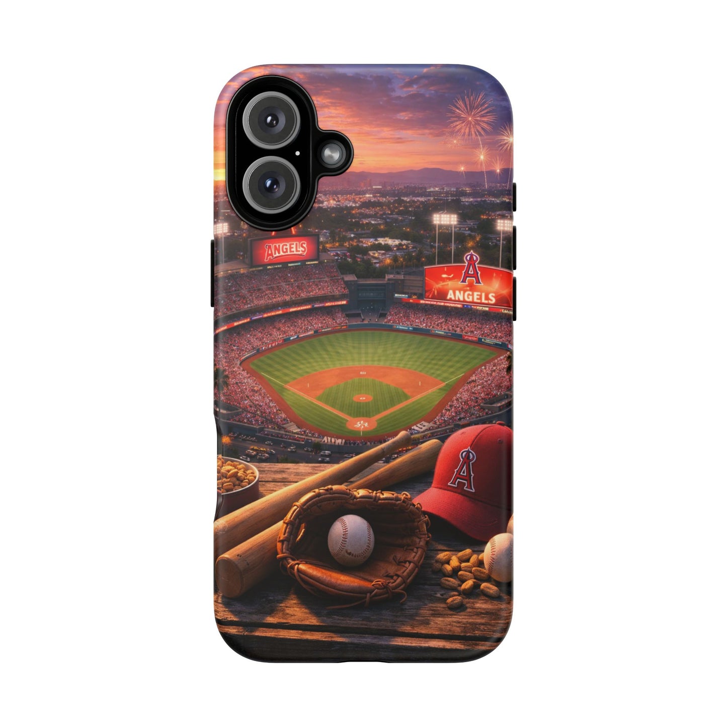 Baseball Stadium Phone Case Sports Fan Ballpark Game Day Tough Case