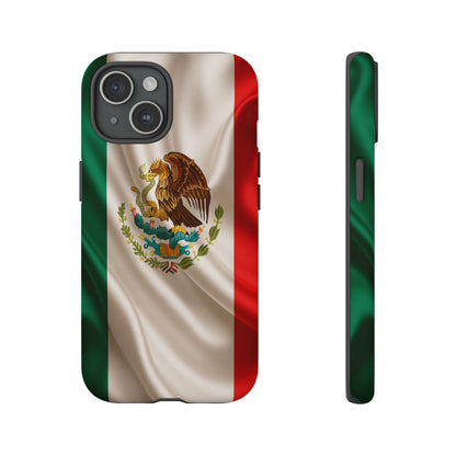 Mexico Flag Phone Case | Mexican Pride iPhone & Samsung Case | Tricolor Aesthetic Tough Protective Cover