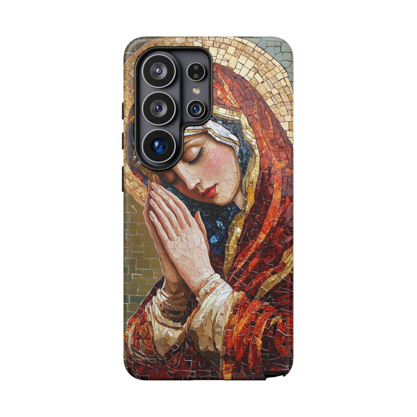 Virgin Mary Phone Case, Catholic Phone Case, Christian Aesthetic Case, Religious iPhone Case, Saint Art Case, Faith Gift