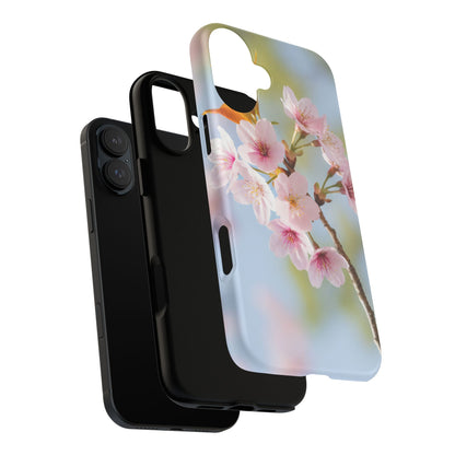 Cherry Blossom Phone Case – Pink Floral Tough Case (iPhone, Samsung Galaxy, Pixel)