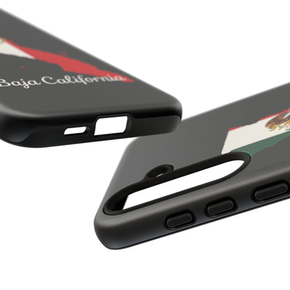 Baja California Mexico Flag Map Phone Case | Mexican American Pride Tough Case for iPhone & Samsung