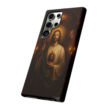 San Judas Phone Case Saint Jude Catholic Saint Religious Art Portrait Tough