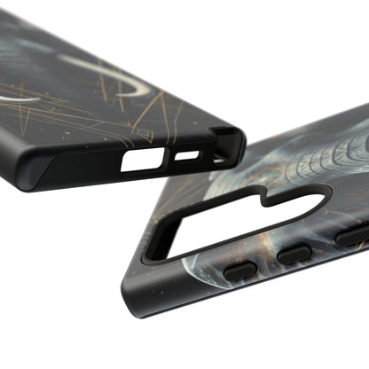 Elephant Mandala Phone Case | Minimal Gold Accent Tough Case