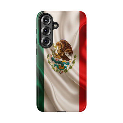 Mexico Flag Phone Case | Mexican Pride iPhone & Samsung Case | Tricolor Aesthetic Tough Protective Cover
