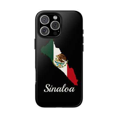 Sinaloa Mexico Flag Map Phone Case | Mexican American Pride Tough Case for iPhone & Samsung