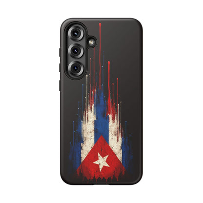 Cuban Flag Phone Case | Cuba Flag Tough Case | Patriotic Cuban Pride iPhone Samsung Protective Cover