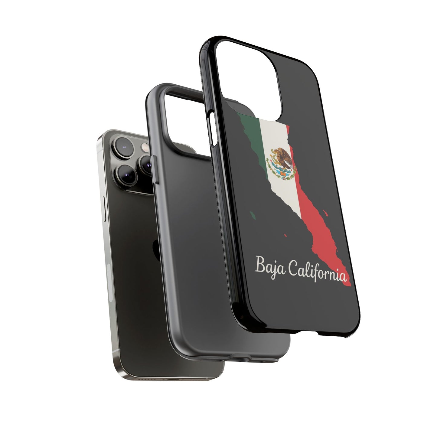 Baja California Mexico Flag Map Phone Case | Mexican American Pride Tough Case for iPhone & Samsung