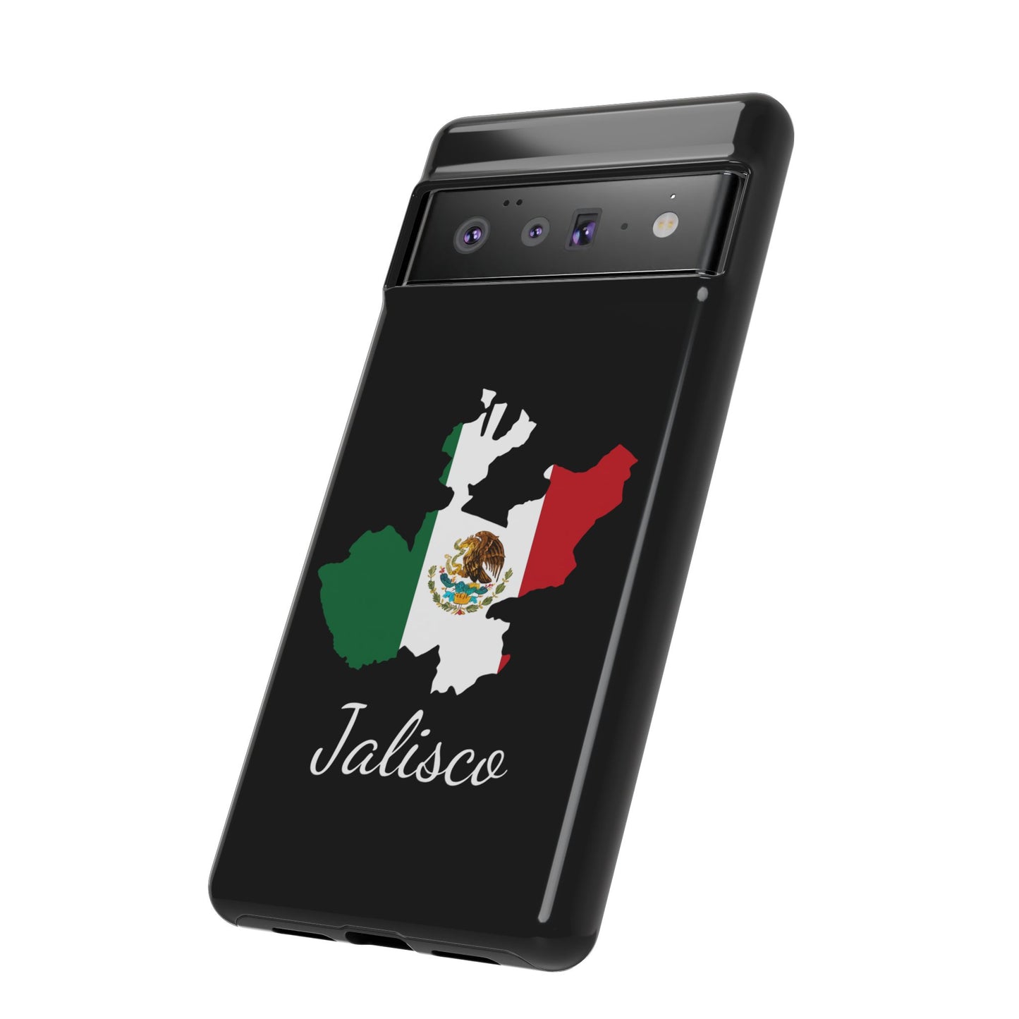 Jalisco Mexico Flag Map Phone Case | Mexican American Pride Tough Case for iPhone & Samsung