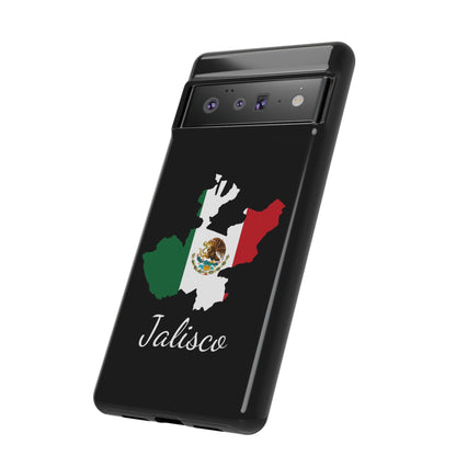 Jalisco Mexico Flag Map Phone Case | Mexican American Pride Tough Case for iPhone & Samsung